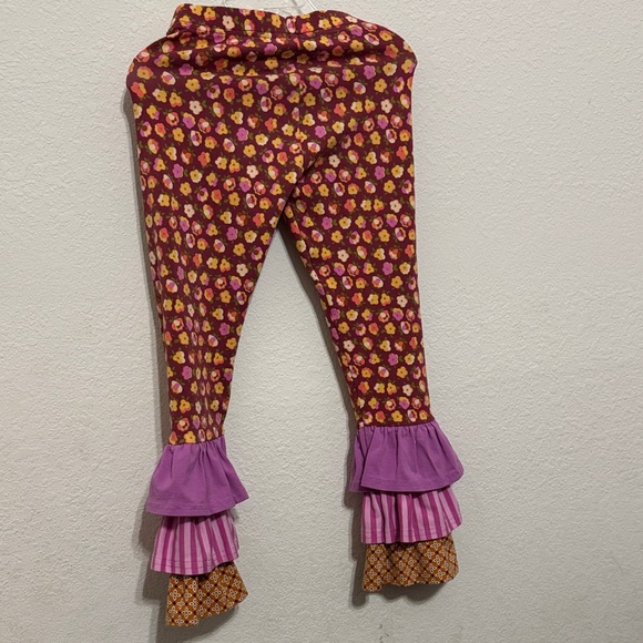 Matilda Jane Multicolor Ruffle Leggings - Picture 3 of 3